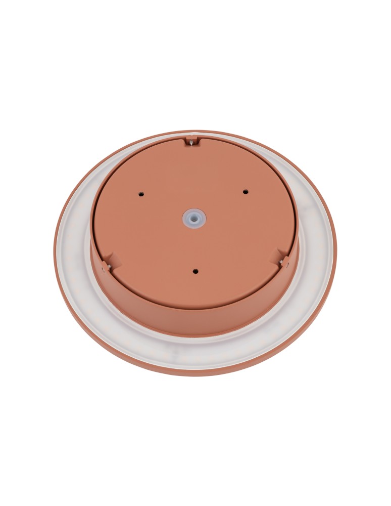 Outdoor wall lamps - Nowodvorski ARIA LED L Outdoor Wall Mounted Max wattage 12W LED IP54 3000K Brick red 11571 - product kolory-swiatla.pl 4