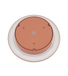 Nowodvorski ARIA LED XL Zewnętrzna Ścienna Natynkowe Max moc 15W LED IP54 3000K Brick red 11574