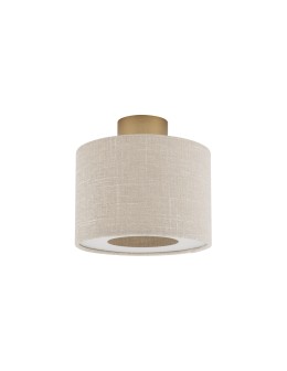 Nowodvorski SANTANA S Ceiling Lamps Max wattage 15W only LED E27 Cream 11650