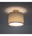 Ceiling lamps with lampshade - Nowodvorski SANTANA S Ceiling Lamps Max wattage 15W only LED E27 Cream 11650 - product 2
