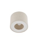 Nowodvorski SANTANA S  Lampy sufitowe Sufitowa Max moc 15W only LED E27  Kremowy 11650