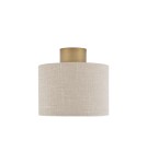 Nowodvorski SANTANA S  Lampy sufitowe Sufitowa Max moc 15W only LED E27  Kremowy 11650