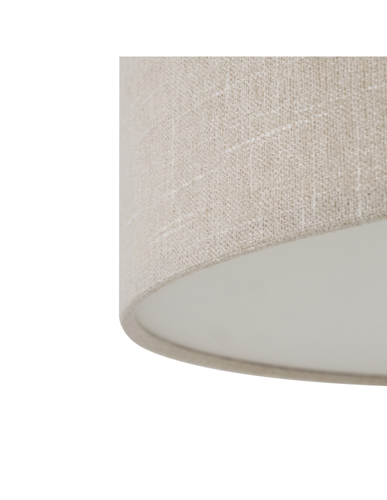 Ceiling lamps with lampshade - Nowodvorski SANTANA S Ceiling Lamps Max wattage 15W only LED E27 Cream 11650 - product kolory-swiatla.pl 6