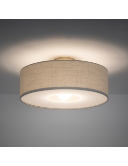 Nowodvorski SANTANA M Ceiling Lamps Max wattage 25W only LED E27 Cream 11651 - product 2