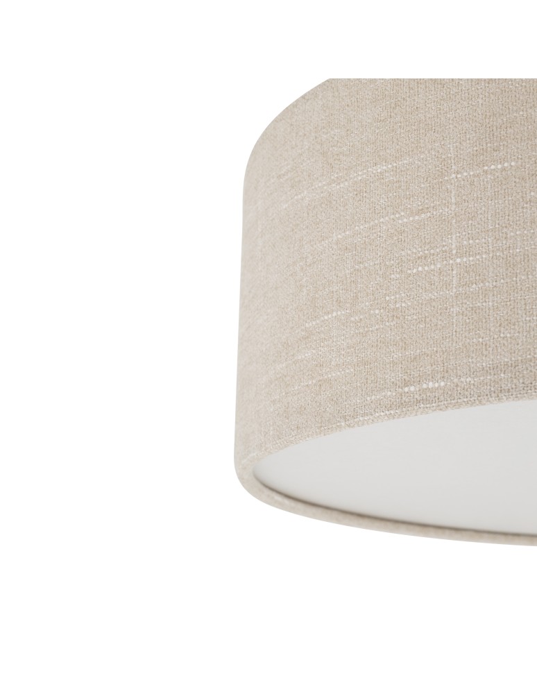 Pendant lamps with lampshade - Nowodvorski SANTANA M Ceiling lamps Pendant lamps Max wattage 25W only LED E27 Cream 11652 - product kolory-swiatla.pl 5