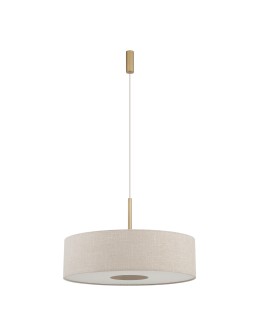 Nowodvorski SANTANA L Lampy sufitowe Lampy wiszące Max moc 25W only LED E27 Kremowy 11653