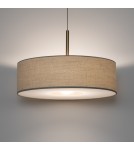 Pendant lamps with lampshade - Nowodvorski SANTANA L Ceiling lamps Pendant lamps Max wattage 25W only LED E27 Cream 11653 - product 2