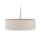 Pendant lamps with lampshade - Nowodvorski SANTANA L Ceiling lamps Pendant lamps Max wattage 25W only LED E27 Cream 11653 - product 4