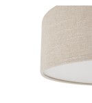 Pendant lamps with lampshade - Nowodvorski SANTANA L Ceiling lamps Pendant lamps Max wattage 25W only LED E27 Cream 11653 - product 5