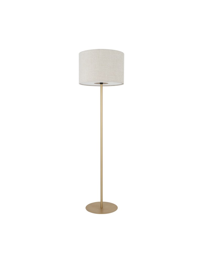 Floor lamps with lampshade - Nowodvorski SANTANA Floor Max wattage 25W only LED E27 Cream 11656 - product kolory-swiatla.pl 1