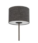 Floor lamps with lampshade - Nowodvorski AMARELA Floor Max power 25W only LED E27 Black melange 11663 - product 3