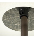 Floor lamps with lampshade - Nowodvorski AMARELA Floor Max power 25W only LED E27 Black melange 11663 - product 5