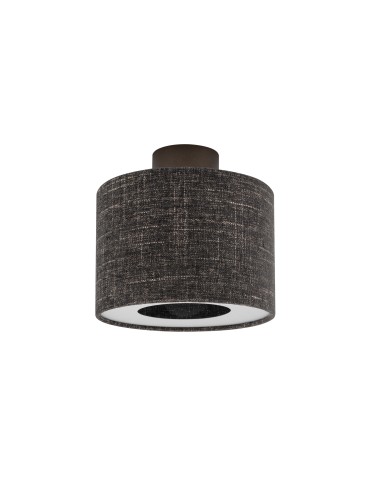 Nowodvorski AMARELA S  Lampy sufitowe Sufitowa Max moc 15W only LED E27  Czarny melanż 11657