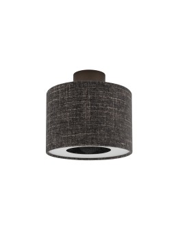 Nowodvorski AMARELA S Lampy sufitowe Sufitowa Max moc 15W only LED E27 Czarny melanż 11657