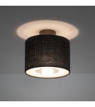 Ceiling lamps with lampshade - Nowodvorski AMARELA S Ceiling Lamps Max power 15W only LED E27 Black melange 11657 - product 2