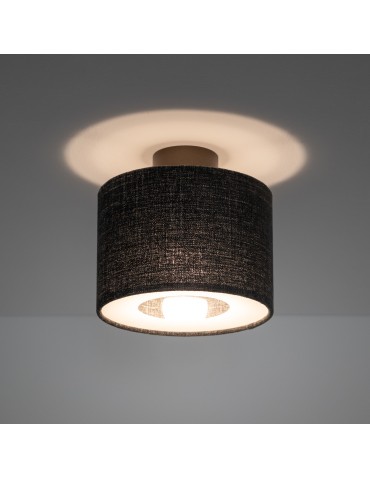 Nowodvorski AMARELA S Ceiling Lamps Max power 15W only LED E27 Black melange 11657 - product 2