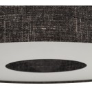 Ceiling lamps with lampshade - Nowodvorski AMARELA S Ceiling Lamps Max power 15W only LED E27 Black melange 11657 - product 5