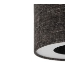 Nowodvorski AMARELA S  Lampy sufitowe Sufitowa Max moc 15W only LED E27  Czarny melanż 11657