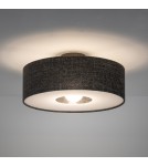 Ceiling lamps with lampshade - Nowodvorski AMARELA M Ceiling Lamps Max power 25W only LED E27 Black melange 11658 - product 2