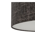 Nowodvorski AMARELA M  Lampy sufitowe Sufitowa Max moc 25W only LED E27  Czarny melanż 11658