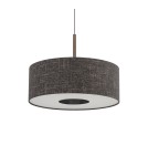 Nowodvorski AMARELA M  Lampy sufitowe Lampy wiszące Max moc 25W only LED E27  Czarny melanż 11659