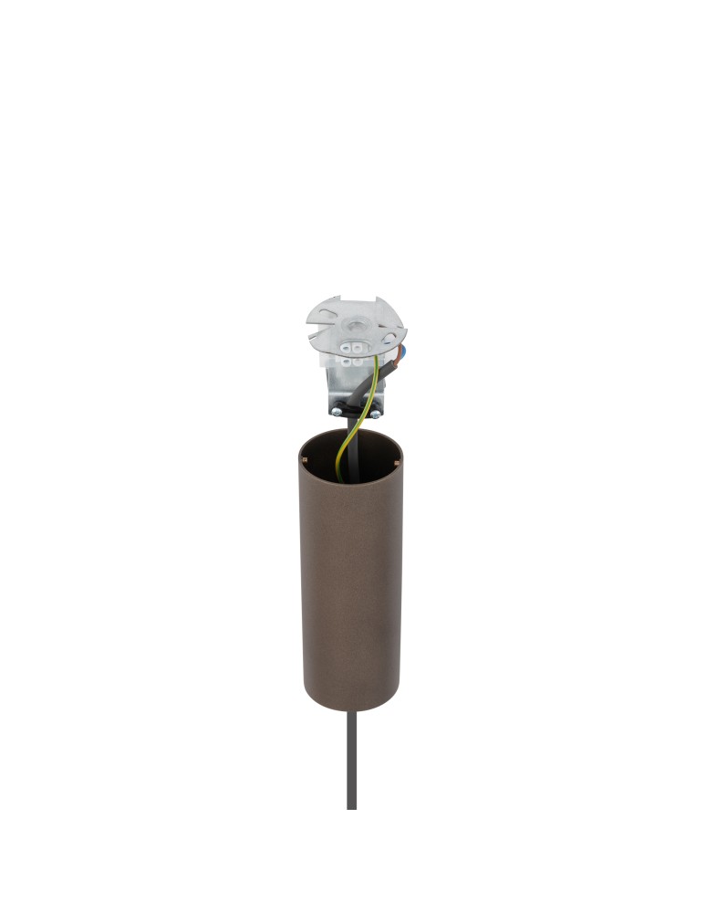 Pendant lamps with lampshade - Nowodvorski AMARELA M Ceiling lamps Pendant lamps Max wattage 25W only LED E27 Black melange 11659 - product kolory-swiatla.pl 7