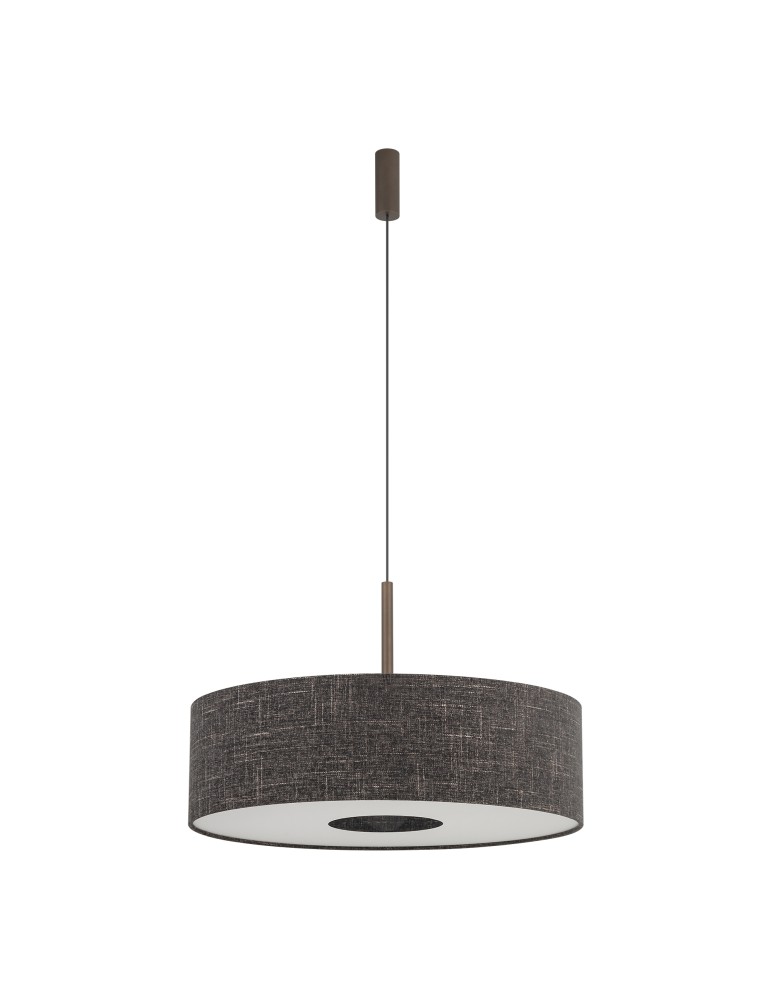 Nowodvorski AMARELA L  Lampy sufitowe Lampy wiszące Max moc 25W only LED E27  Czarny melanż 11660