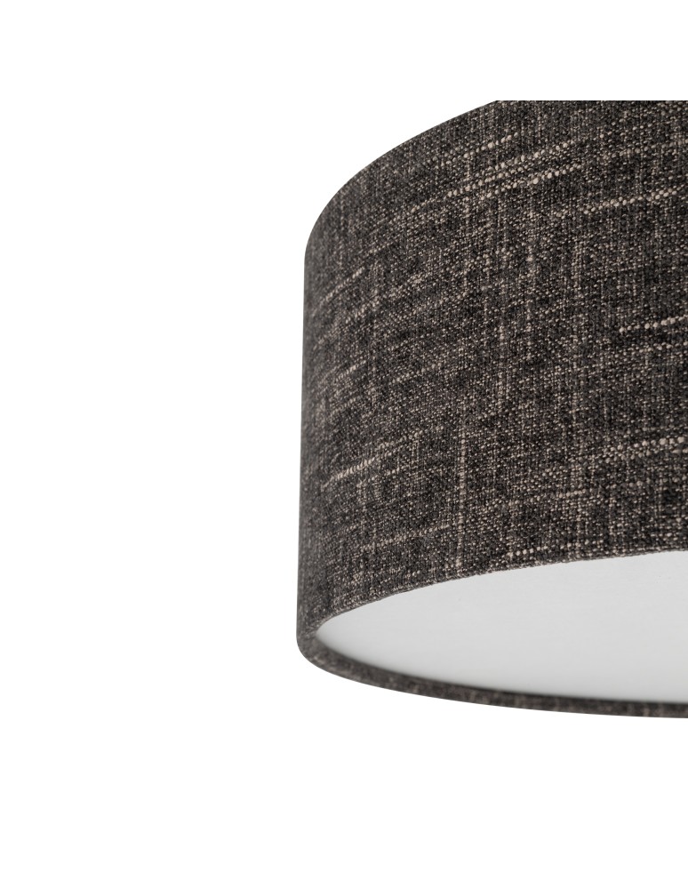 Pendant lamps with lampshade - Nowodvorski AMARELA L Ceiling lamps Pendant lamps Max wattage 25W only LED E27 Black melange 11660 - product kolory-swiatla.pl 5