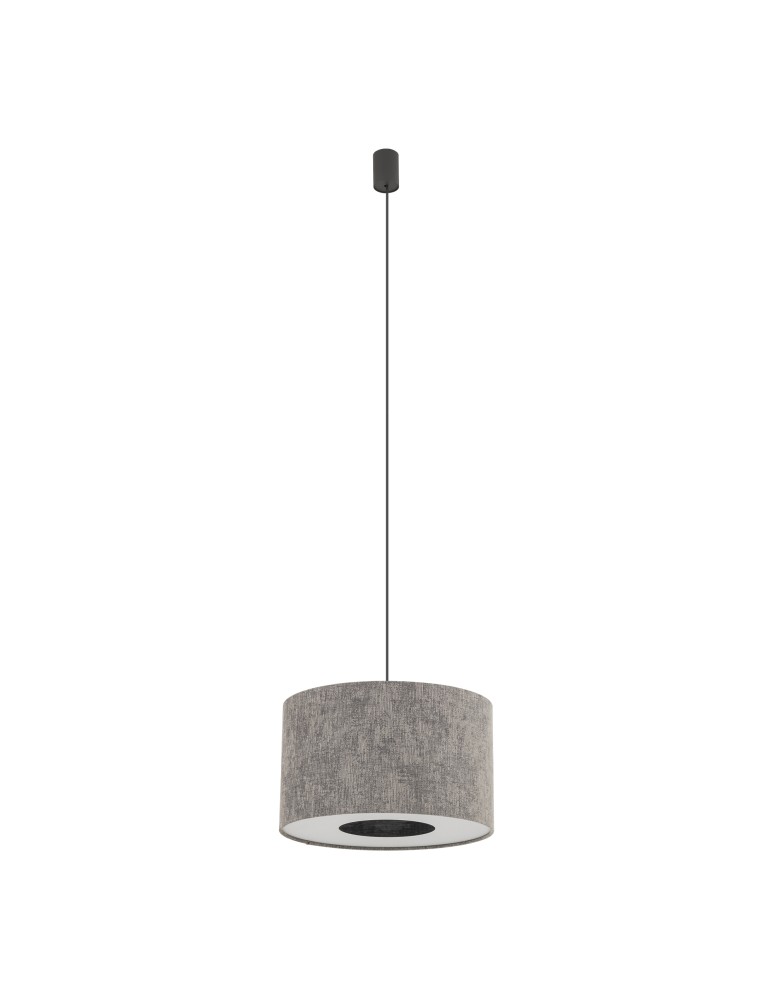 Pendant lamps with lampshade - Nowodvorski LAGO S Ceiling lamps Pendant lamps Max wattage 15W only LED E27 Grey 11673 - product kolory-swiatla.pl 1
