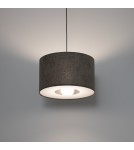 Pendant lamps with lampshade - Nowodvorski LAGO S Ceiling lamps Pendant lamps Max wattage 15W only LED E27 Grey 11673 - product 2