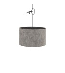 Pendant lamps with lampshade - Nowodvorski LAGO S Ceiling lamps Pendant lamps Max wattage 15W only LED E27 Grey 11673 - product 5