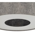 Pendant lamps with lampshade - Nowodvorski LAGO S Ceiling lamps Pendant lamps Max wattage 15W only LED E27 Grey 11673 - product 6