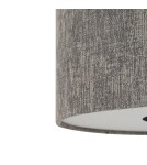 Pendant lamps with lampshade - Nowodvorski LAGO S Ceiling lamps Pendant lamps Max wattage 15W only LED E27 Grey 11673 - product 7