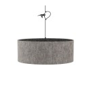 Pendant lamps with lampshade - Nowodvorski LAGO M Ceiling lamps Pendant lamps Max wattage 25W only LED E27 Grey 11674 - product 5