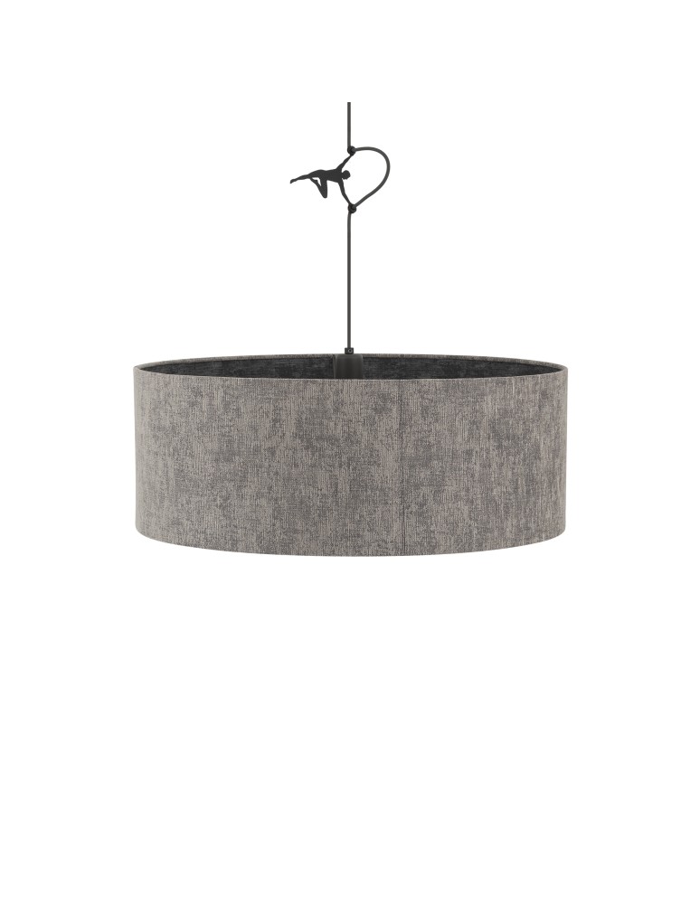 Pendant lamps with lampshade - Nowodvorski LAGO M Ceiling lamps Pendant lamps Max wattage 25W only LED E27 Grey 11674 - product kolory-swiatla.pl 5