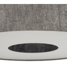 Pendant lamps with lampshade - Nowodvorski LAGO M Ceiling lamps Pendant lamps Max wattage 25W only LED E27 Grey 11674 - product 6
