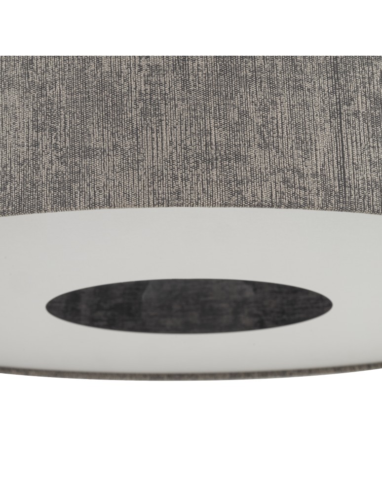 Pendant lamps with lampshade - Nowodvorski LAGO M Ceiling lamps Pendant lamps Max wattage 25W only LED E27 Grey 11674 - product kolory-swiatla.pl 6