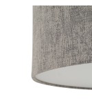 Pendant lamps with lampshade - Nowodvorski LAGO M Ceiling lamps Pendant lamps Max wattage 25W only LED E27 Grey 11674 - product 7