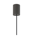 Pendant lamps with lampshade - Nowodvorski LAGO M Ceiling lamps Pendant lamps Max wattage 25W only LED E27 Grey 11674 - product 9
