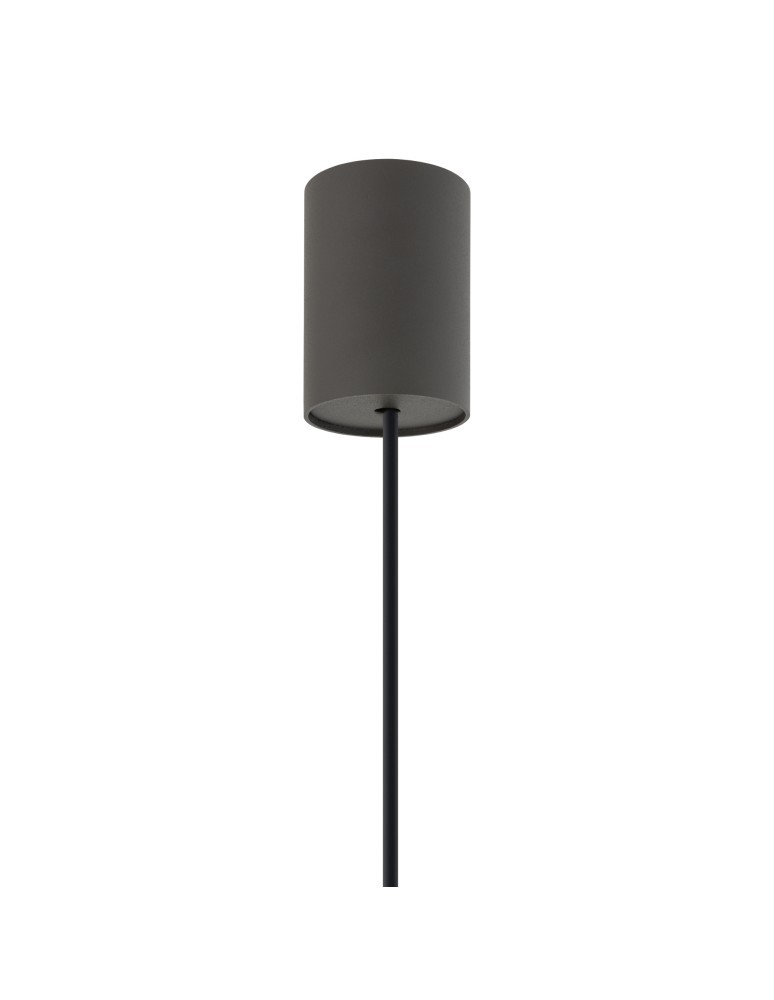 Pendant lamps with lampshade - Nowodvorski LAGO M Ceiling lamps Pendant lamps Max wattage 25W only LED E27 Grey 11674 - product kolory-swiatla.pl 9