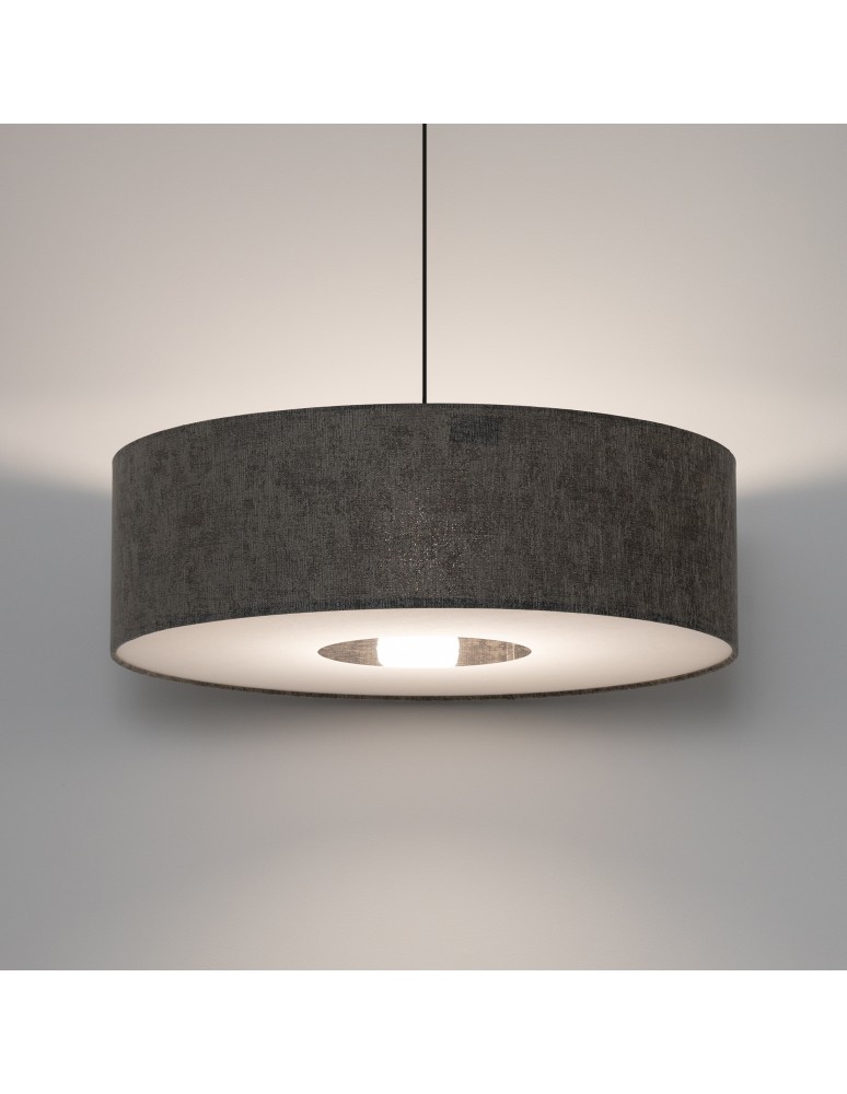 Pendant lamps with lampshade - Nowodvorski LAGO L Ceiling lamps Pendant lamps Max wattage 25W only LED E27 Grey 11675 - product kolory-swiatla.pl 2