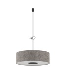 Nowodvorski LAGO L  Lampy sufitowe Lampy wiszące Max moc 25W only LED E27  Szary 11675