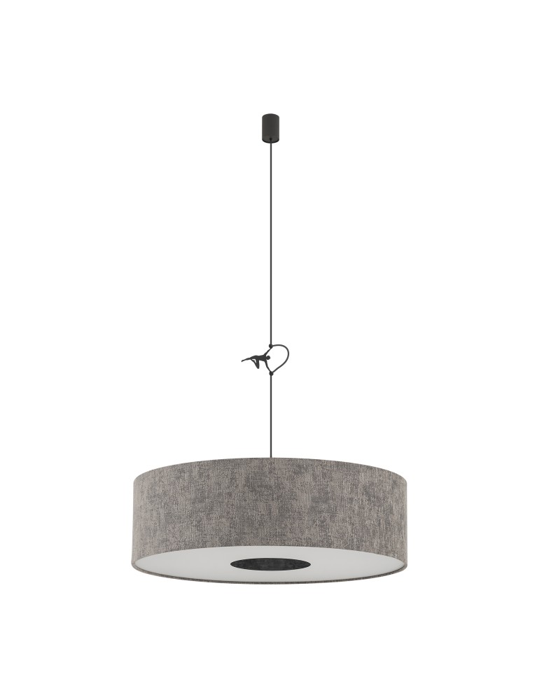 Nowodvorski LAGO L  Lampy sufitowe Lampy wiszące Max moc 25W only LED E27  Szary 11675