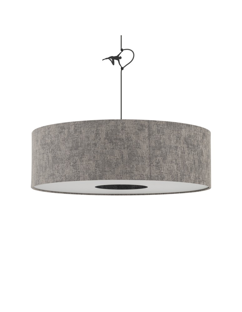 Pendant lamps with lampshade - Nowodvorski LAGO L Ceiling lamps Pendant lamps Max wattage 25W only LED E27 Grey 11675 - product kolory-swiatla.pl 4