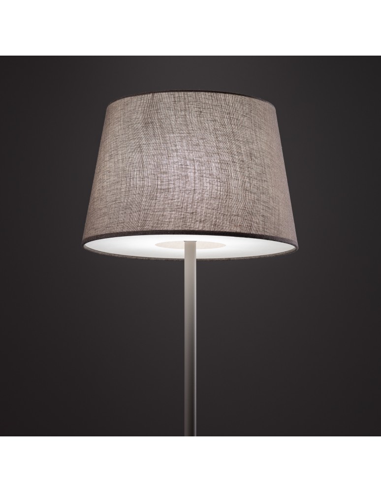 Floor lamps with lampshade - Nowodvorski TUTOIA Floor Max power 25W only LED E27 Beige 11683 - product kolory-swiatla.pl 6