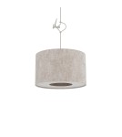 Pendant lamps with lampshade - Nowodvorski CEDRO S Ceiling lamps Pendant lamps Max wattage 15W only LED E27 Beige 11664 - product 4