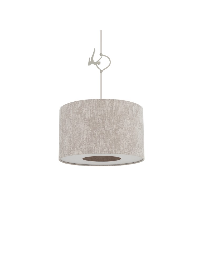 Pendant lamps with lampshade - Nowodvorski CEDRO S Ceiling lamps Pendant lamps Max wattage 15W only LED E27 Beige 11664 - product kolory-swiatla.pl 4