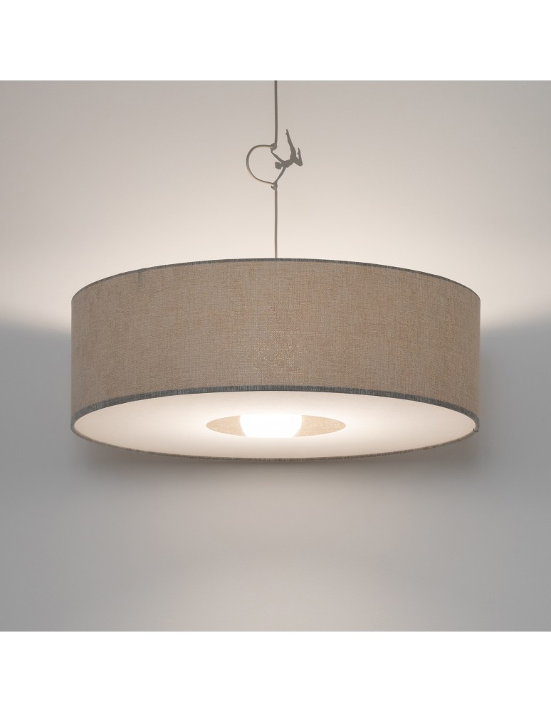 Nowodvorski CEDRO L  Lampy sufitowe Lampy wiszące Max moc 25W only LED E27  Beż 11666