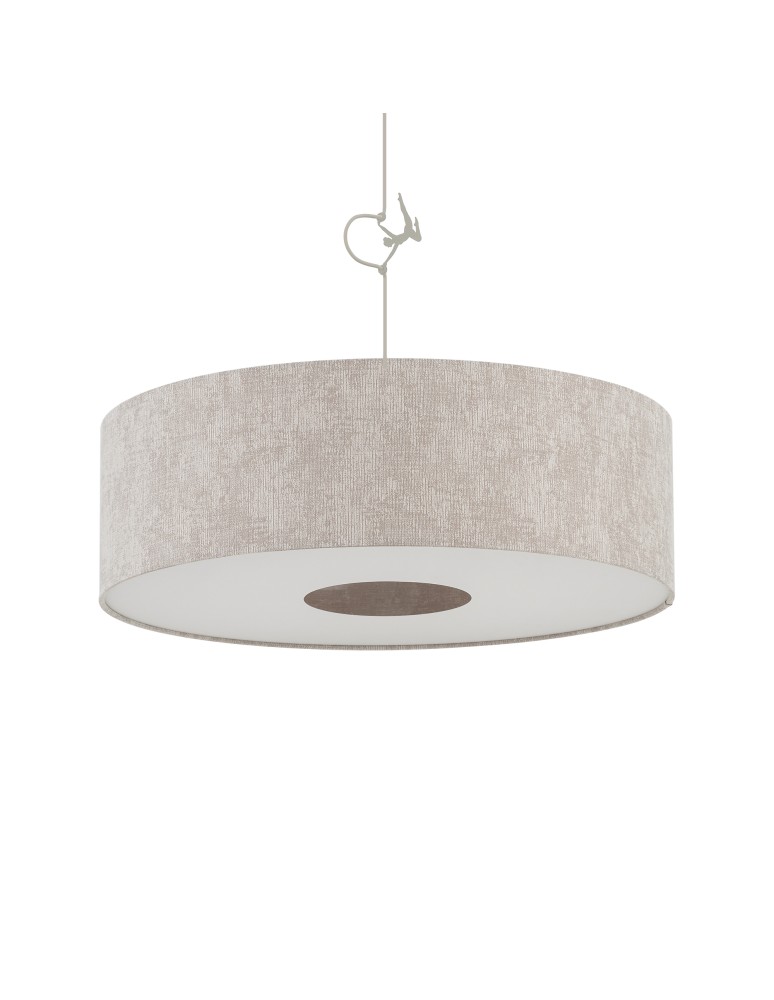 Pendant lamps with lampshade - Nowodvorski CEDRO L Ceiling lamps Pendant lamps Max wattage 25W only LED E27 Beige 11666 - product kolory-swiatla.pl 4