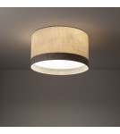 Ceiling lamps with lampshade - Nowodvorski CEDRO S Ceiling Lamps Plafond Max power 15W only LED E27 Beige 11670 - product 2